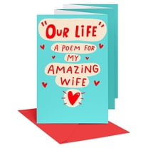 American Greetings Funny Romantic Valentine's Day Card for Wife (Our Life)