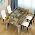 thumbnail image 2 of DEIARA Country Goose Square Tablecloth 60×90in Polyester Fabric Tablecloth Washable Dust Resistant Wrinkle Resistant, 2 of 9