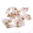 thumbnail image 3 of K-KED 10pcs 13x26mm Natural Stone Bullet Shape Section Pendants Stone Delicate Jewelry Making-Black Agate, 3 of 8