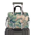 thumbnail image 2 of FORMRS 16" Laptop Bag Carrying Sleeve Case with Handle Travel Shoulder Briefcase, Floral Forest Pattern, 2 of 8