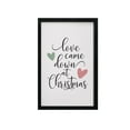 thumbnail image 1 of Merry Christmas Framed Shadow Box - Love Came Down, 1 of 9