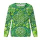 thumbnail image 3 of Uootdi Oversized St Patricks Day Sweatshirts for Women Irish Saint Pattys Shamrock Crewneck Long Sleeve Shirts Holiday Trendy Pullover Tops Gift, 3 of 7