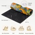 thumbnail image 6 of Orange Pumpkins Fall 2'x6' Runner Rugs for Hallway Kitchen Bedside Non Slip Washable, Botanical Thanksgiving Blue Ombre Entryway Rug Runners with Rubber Backing, Long Carpet Runner for Laundry Room, 6 of 8
