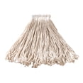 thumbnail image 2 of Rubbermaid Commercial Products Universal Large 24 OZ Cotton Wet Mop, Universal Headband, White, Industrial/Professional General Purpose Cleaning of Hardwood/Vinyl Tile/Smooth Concrete (FGE13800WH00), 2 of 2