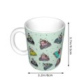 thumbnail image 2 of Yiaed Lighthouse Print Ceramics Coffee,Large Handle Design,Extra Large Tea and Coffee Cup for Office and Home Mugs, 2 of 6