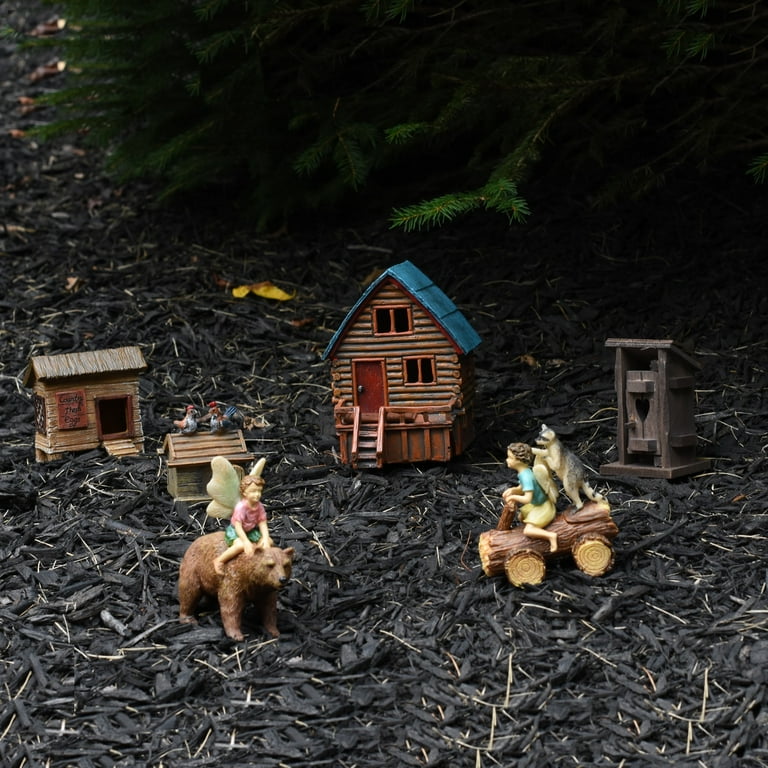 Fairy Garden Miniature Chicken Coop House Outdoor Pen Dollhouse Landscape Decor Fairy Garden Miniature Chicken Coop House Outdoor Pen Dollhouse Landscape Decor