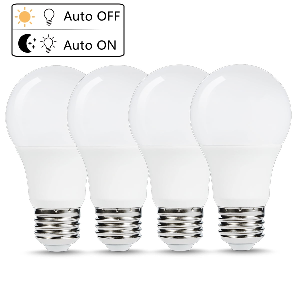 S 5W LED A19 Light Bulb 40W Equivalent Warm White 2800K 500 lumen E26 UL Listed 