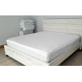 thumbnail image 3 of Zip On Fitted SheetS Twin XL Size(39X80) - Includes 1 Bottom Fitted Base + 2 Zip Sheets - Fit's 18” In Deep Pocket - Zip Sheets Easy to Change - 600 TC Cotton Fitted Sheet - White Color, 3 of 8