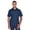 NAVY, variant on UltraClub Adult Cool & Dry Mesh Piqué Polo with Pocket