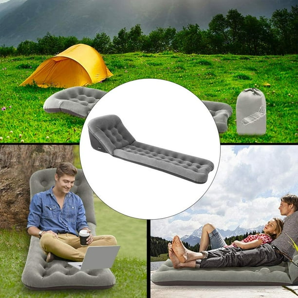 Inflatable air 2024 mattress beach
