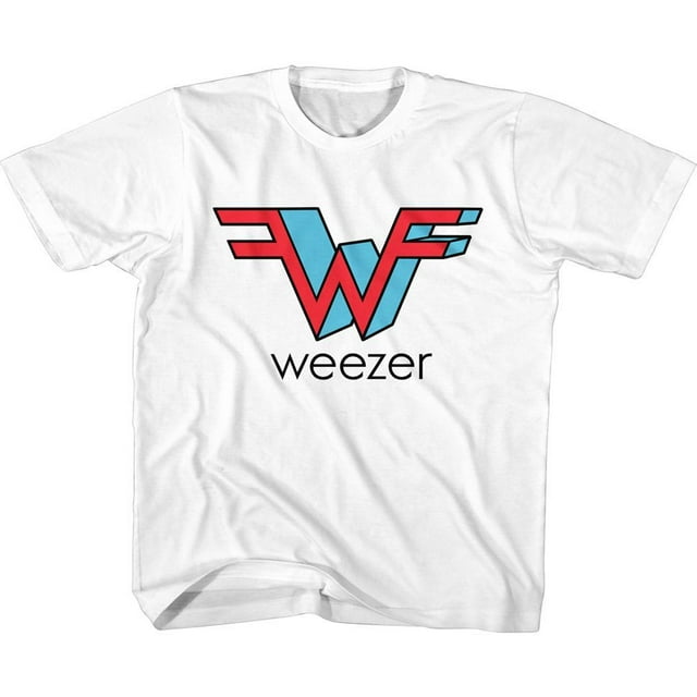 Weezer T-Shirt pour Tout-Petit Blanc 3D W