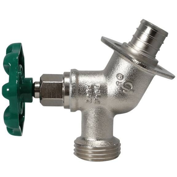 2 Pcs. 3/4" Pex x 3/4 GHT Sillcocks, GHT (Garden Hose Threaded) - Brass 26-2-2