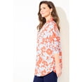 thumbnail image 3 of Catherines Women's Plus Size Modern Camp Shirt, 3 of 6