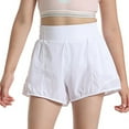 thumbnail image 6 of Gubotare Cute Shorts for Girls Girls Comfy Shorts Athletic Running Shorts Lightweight Shorts Size 5-6 (White,5-6 Years), 6 of 6