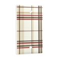 thumbnail image 2 of Yayeee Blank Wall Plate Cover 1-Gang 4.5"x2.7" Home Unused Decorative Outlet, Cream Plaid, 2 of 7