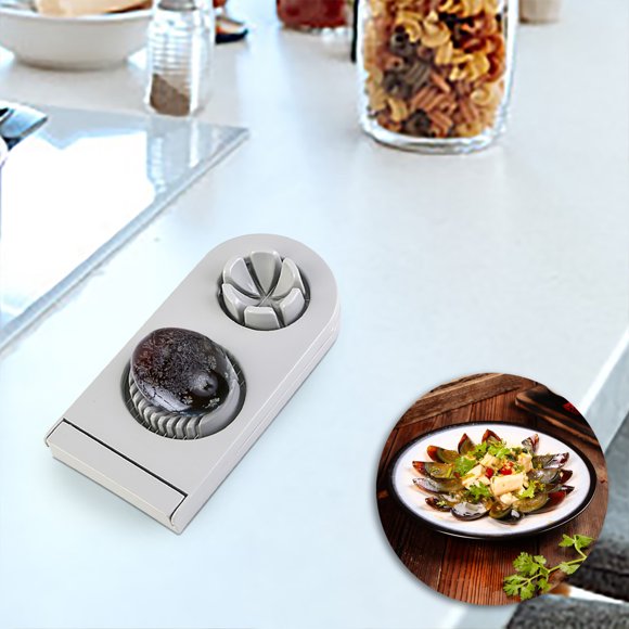 Binmer Stainless Steel Knife 2 In 1 Fancy Double Kitchen Gadgets Knife
