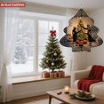 thumbnail image 4 of Metal Hanging Christmas Tree Wind Spinner - Festive Garden Decor with Intricate Patterns for Yard and Holiday Cheer, 4 of 7
