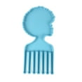 thumbnail image 2 of DPTALR Comb charm silicone mold keychain mold DIY pendant casting silicone mold, 2 of 2