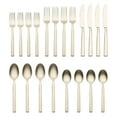 thumbnail image 2 of Oneida Aero Champagne Rumble 20-Piece Flatware Set, 2 of 2