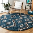 thumbnail image 2 of SAFAVIEH Morocco Juniper Geometric Area Rug, Blue/Gray, 8' x 10', 2 of 9