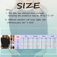 thumbnail image 3 of T Shirts for Women 3/4 Sleeve Casual Loose Fit Crew Neck Cute Solid Tunic Refreshing Breathable Resistant Daily White Workout Tops Sizes 2XL, 3 of 5
