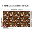 thumbnail image 3 of Homewish Western Farmhouse Harvest Fabric by the Yard 3 Yard,White Pumpkin Sunflower Sewing Fabric,Hello Fall Room Decor Fabric by the Yard For Child,Ultra Soft Home Decor, 3 of 6