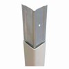 Manufacturer Varies Corner Guard,Beige,Aluminum/PVC,4 ft H PVC-A-2-BG