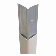Manufacturer Varies Corner Guard,Beige,Aluminum/PVC,4 ft H PVC-A-2-BG
