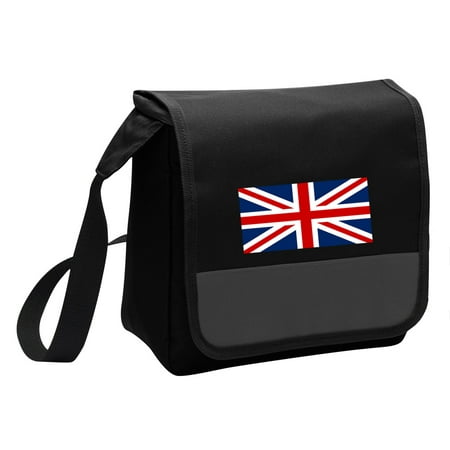England British Flag Lunch Bag Stylish United Kingdom Lunchbox Cooler for School or Office - Men or