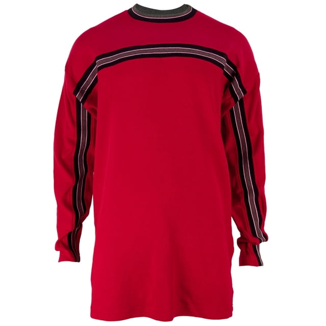 Sweat-Shirt à Rayures Rouges pour Adultes