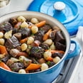 thumbnail image 6 of Merten & Storck 7QT Dutch Oven with Lid, Lightweight Enameled Iron, Oven Safe, Metal Utensil Safe, Blue, 6 of 9