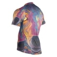 thumbnail image 3 of joogoo Boho Starry Wolf Pattern Men's Cycling Jerseys Mountain Bike Short Sleeve Tops 3XL, 3 of 7