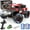 Red, variant on RC Cars 1:14 4WD High Speed Remote Control Truck 60+km/h Fast All Terrain Off Road RC Truck Toy Gifts for Kids Adults, 2 Batteries