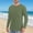 Army Green1, variant on Kojanyu Men's Long Sleeve Athletic Crew Neck Tees Stretch Workout Gym Shirts Summer Sun Protection Tops