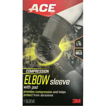 compression elbow ace pad sleeve xl brand