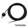 thumbnail image 1 of Langgg Steel Wire Rope String Dia 5M Exercise Home Gym Cord Fitness Pulley Cable No Adjustable, 1 of 8
