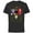 Black, variant on Disney Princess Snow White Tiana and Ariel Art Deco Style - Short Sleeve Cotton T-Shirt for Adults - Customized-Black