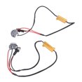 thumbnail image 1 of LED Resistor Decoder, 50W 6Ohm Long Lifespan Turn Signal Bulb Harness Resistor Adapter Excellent Conductivity Anti Flicker  for Daytime Running Light, 1 of 7
