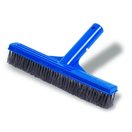 HydroTools 8240 10-Inch Concrete Swimming Pool Brush w/Stainless Steel