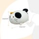 thumbnail image 5 of 2 almohadas suaves y adorables de felpa para gatitos, regalos de juguete de muñeco de peluche regordete blanco y naranja, decoración creativa para sofá cama, uso personal en el hogar y la oficina Rojo Verde Cocina, Decoración y Otros, 5 of 5