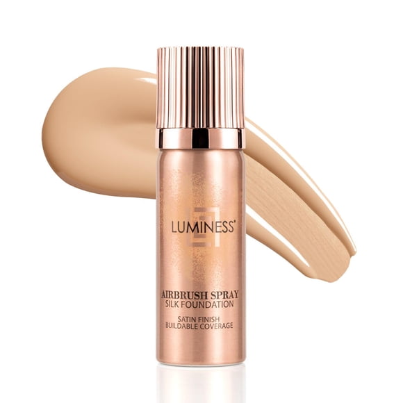 Base de maquillaje en spray Airbrush LUMINESS con cobertura modulable
