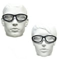 thumbnail image 3 of Bikershades BIFOCAL Motorcycle Safety Glasses Z87 Clear Yellow Sport Men Women, 3 of 6
