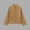 Coffee, variant on Women's Solid Stand Collar Frog Button Jacket, Long Sleeve Casual Fashion Regular Outerwear Coat for Winter Daily Work Home Wear Coffee S(S)
