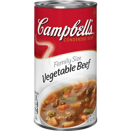 Campbell's Condensed Family Size Vegetable Beef Soup, 23 oz.