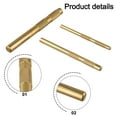 thumbnail image 3 of Ensemble de 3 Pcs de Perforation en Laiton Non Marquant pour Réparation Automobile pour Menuiserie Finition Or comme sur l'Image, 3 of 9