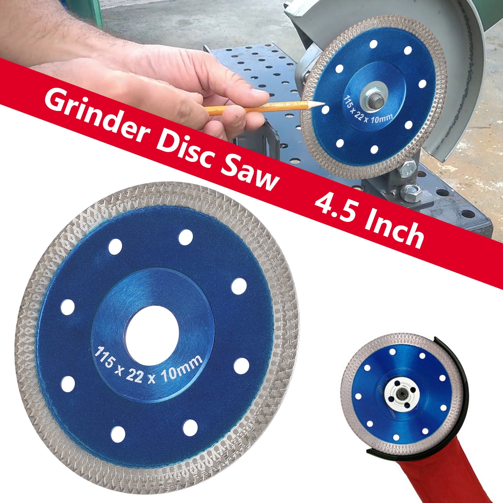 Tile Cutter Blade, EEEkit 4.5inch Porcelain Diamond Saw Blade Ceramic