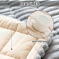 thumbnail image 4 of Pawcart Couch Cover, Pawlounge Plush Pet Couch Cover, Ultra-Soft Quilted Non-Slip Washable Sofa Protector, Waterproof Lining, Scratch Resistant, Ideal for Living Rooms & Recliners(Light Gray,23*82in), 4 of 8