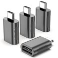 thumbnail image 1 of Adaptador USB-A a USB-C POHFP, paquete de 4, carga rápida, 1 of 6