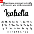 thumbnail image 1 of Personalized Name Necklace Custom Pendant Stainless Stee Gold 5mm Cuban Chain Necklaces for Women Men Customized Letter Jewelry, 1 of 5