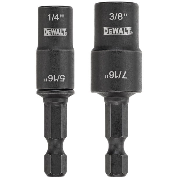 Juego de destornilladores de tuercas DEWALT DWADEND-2 de doble punta, 2 piezas